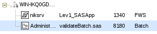 Batch Server Session Live Validation